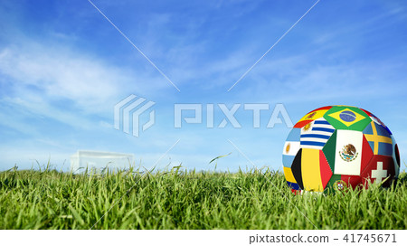 Mexico team soccer ball for russia sport event Mexico team soccer ball for russia sport event 41745671