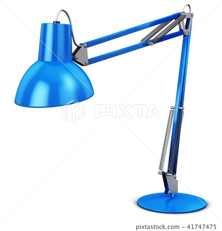 Blue desk or table lamp 41747475