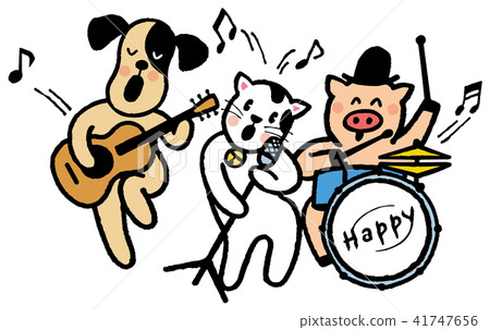 Animal band - Stock Illustration [41747656] - PIXTA