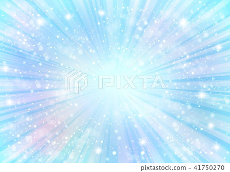 Blue radial background light glitter 41750270