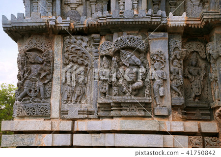 Kedareshwara temple, Halebidu, Karnataka, India 41750842