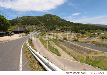 Slope rice terrace Slope rice terrace 41751221