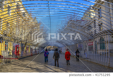 Street in Harbin, China Street in Harbin, China 41751295