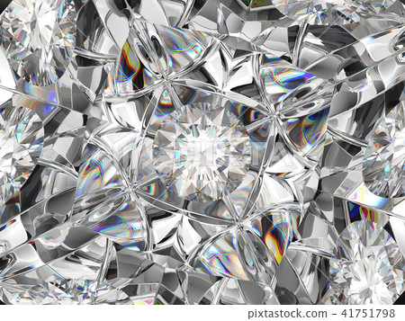 diamond extreme closeup and kaleidoscope effect diamond extreme closeup and kaleidoscope effect 41751798