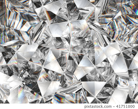 diamond texture closeup and kaleidoscope 41751800