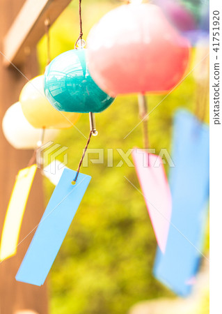 Wind bell in green 41751920