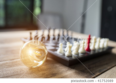 chess board game for ideas and competition  41752089
