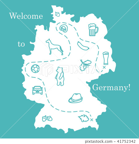 various symbols of Germany Travel and leisure. 41752342