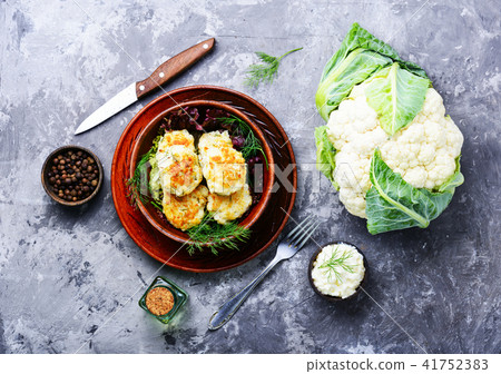 Vegan vegetable cutlet 41752383