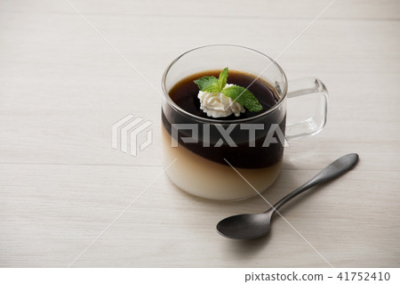 Diagonal coffee jelly 41752410