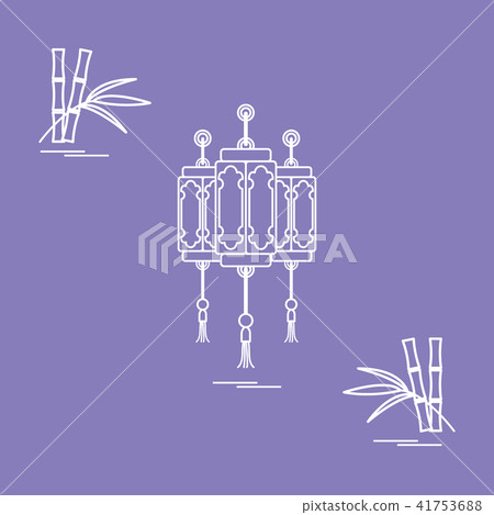 Chinese lanterns and bamboo Travel and leisure. 41753688