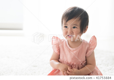Girls baby 1 year old Child 41753884