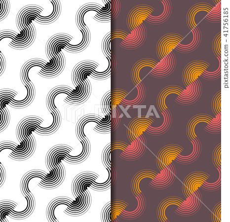 Geometric seamless pattern background. 41756185