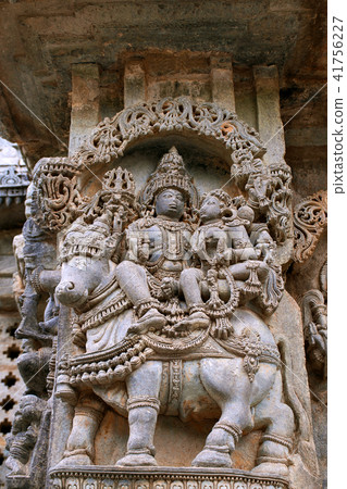 North East wall, Kedareshwara Temple, Halebid 41756227