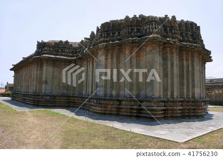 Rear view of Parshvanatha Basadi, Karnataka 41756230