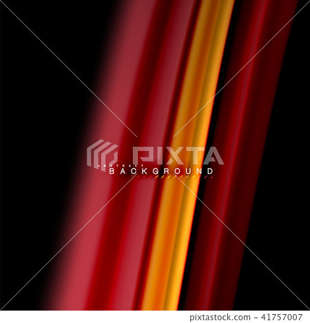 Fluid mixing colors vector wave abstract background design. Colorful mesh waves 41757007