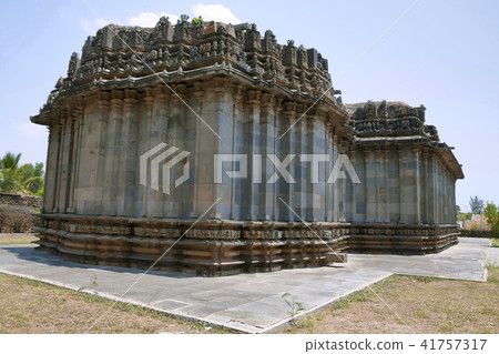 Rear view of Parshvanatha Basadi, Karnataka 41757317