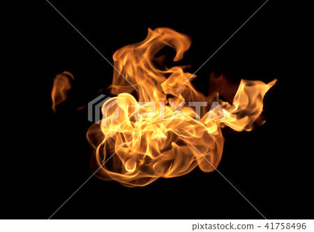 Flame heat fire abstract background 41758496
