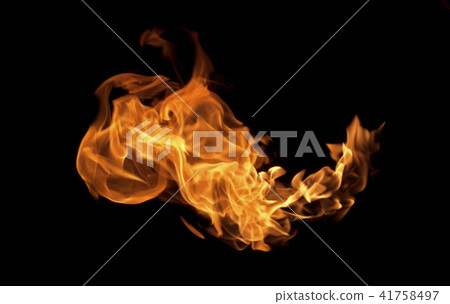 Flame heat fire abstract background Flame heat fire abstract background 41758497
