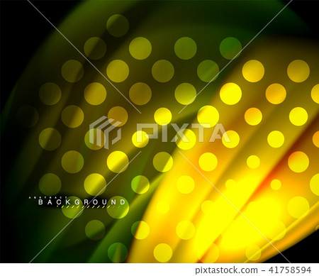 Neon holographic fluid color wave for web, wallpaper, pattern, texture and background 41758594