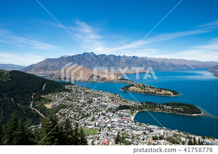 View from Queenstown Observation Deck 41758776