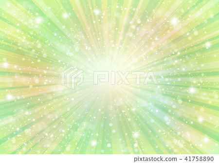 Yellow green radial background light sparkling 41758890