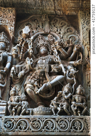 Shiva, Hoysaleshwara temple, Halebidu, Karnataka 41759137