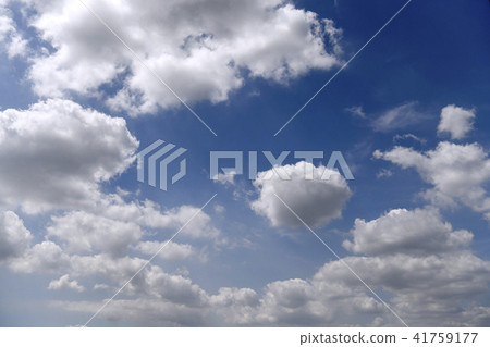 Cloud landscape in Japan · blue sky and clouds Cloud landscape in Japan · blue sky and clouds 41759177