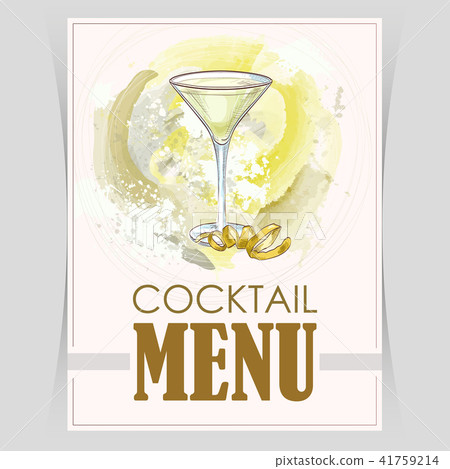 Vector flyer, cover menu 41759214