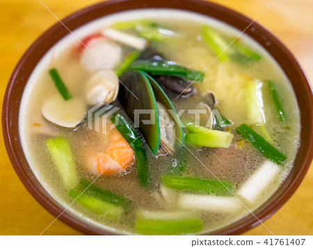 Seafood noodle soup Seafood noodle soup 41761407