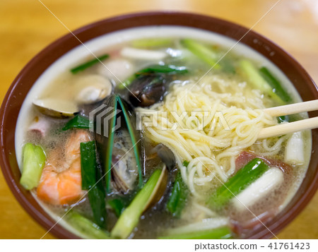 Seafood noodle soup Seafood noodle soup 41761423