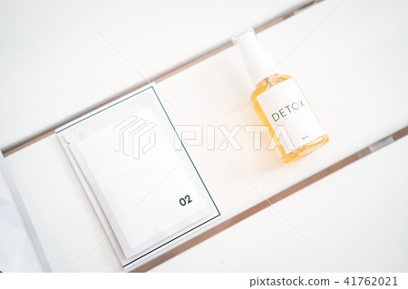 Body, skincare beauty products on white 41762021