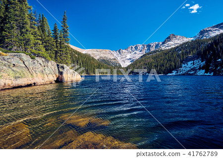 Lake Verna, Rocky Mountains, Colorado, USA. Lake Verna, Rocky Mountains, Colorado, USA. 41762789