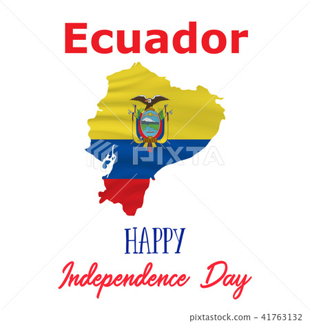 10 August, Ecuador Independence Day background 41763132