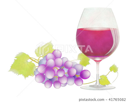 wine glass - Stock Illustration [41765082] - PIXTA
