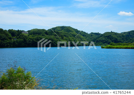 上野原市勝川和海濱的風景 上野原市勝川和海濱的風景 41765244