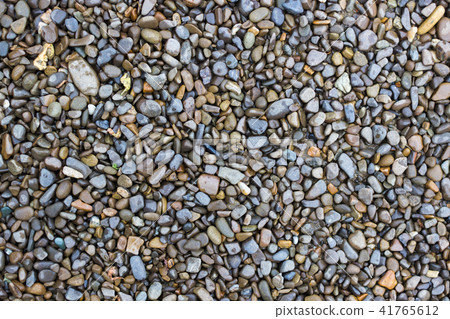 Background of small multi-colored gravel 41765612
