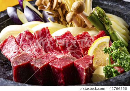 Delicious meat dish serving 41766366
