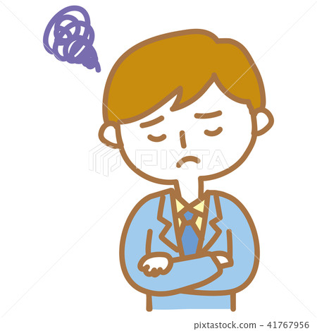 Businessmen who are falling down Businessmen who are falling down 41767956