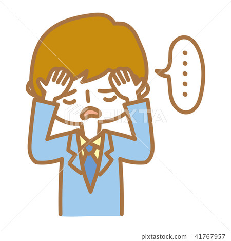 Thinking businessman 41767957