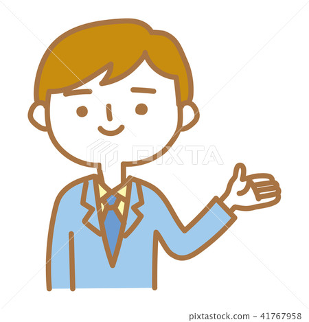 Businessman explaining Businessman explaining 41767958
