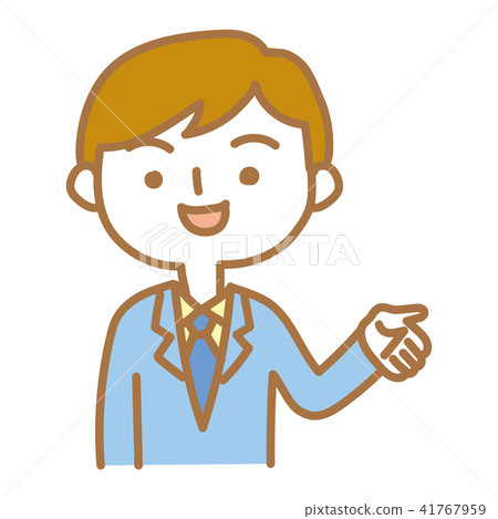 Businessman explaining Businessman explaining 41767959