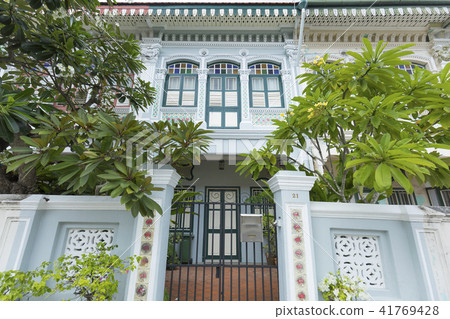 Singapore Pranakan Architecture Singapore Pranakan Architecture 41769428
