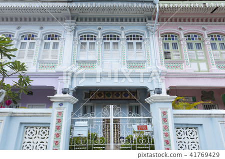 Singapore Pranakan Architecture Singapore Pranakan Architecture 41769429
