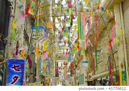 Tanabata Festival of shopping street Tanabata Festival of shopping street 41770012