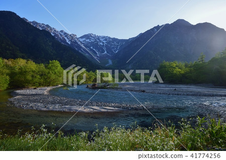 Kamikochi early summer · fresh green season Kamikochi early summer · fresh green season 41774256