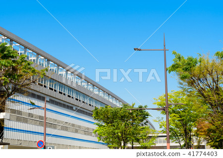 Landscape near Ogura Station North Exit [Kitakyushu City Fukuoka Prefecture] 41774403