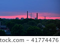 Evening landscape of White night 41774476