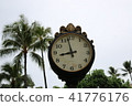 Waikiki Clock 41776176