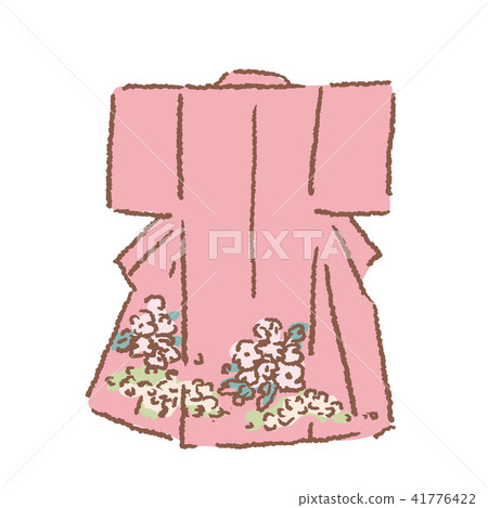 Kimono illustration vector 41776422